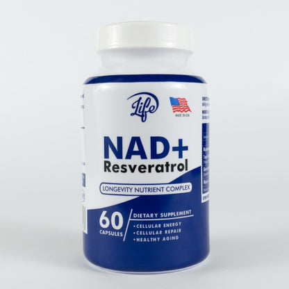 😴🥱NAD+ con Resveratrol - Anti-Edad y Energía Celular | Envío Gratis RD
