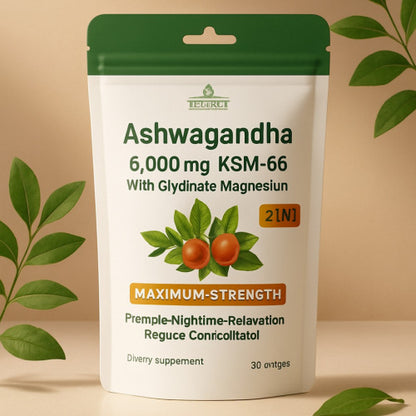 🌙 DUERME MEJOR, VIVE MEJOR (NATURALMENTE) |🌿 Ashwagandha + Magnesio 6000 mg