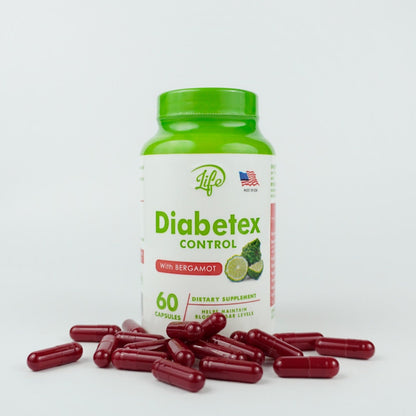 ¿Sientes CANSANCIO frecuente, MUCHA SED y ANSIEDAD? DIABETEX CONTROL 🌿60 capsulas