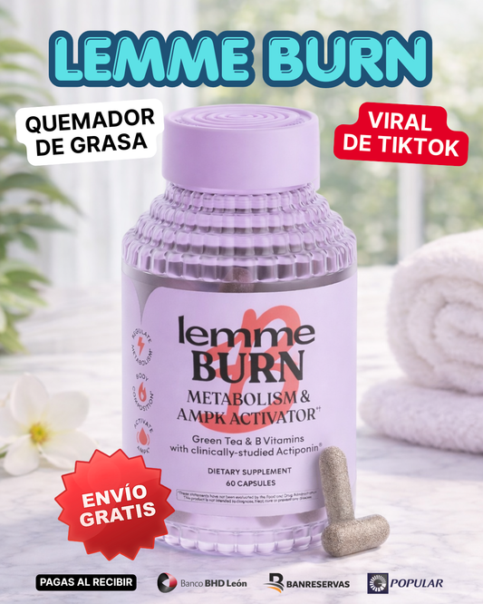🔥 Lemme Burn | Activador del Metabolismo y Quema de Grasa Natural