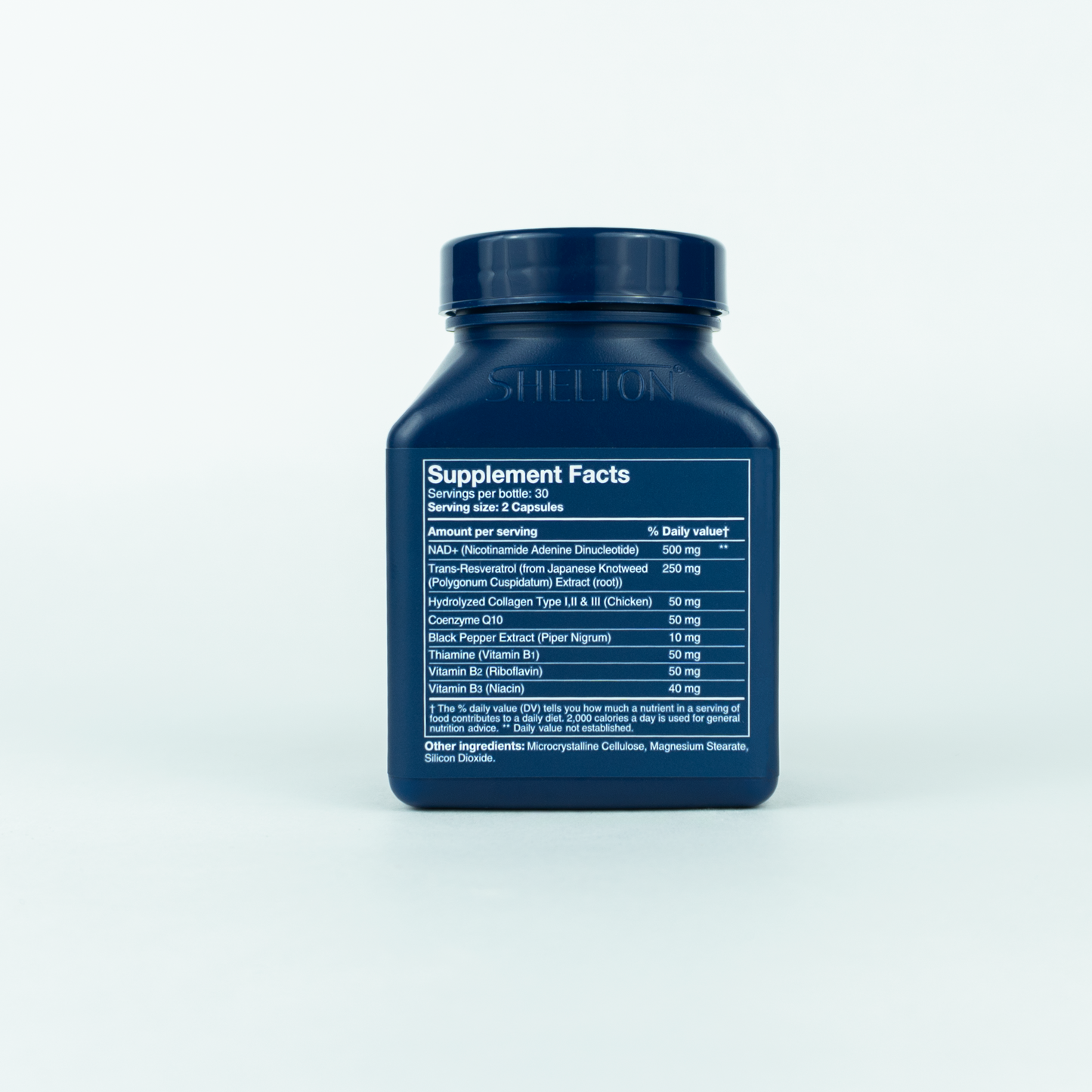 NAD+ Complex con Resveratrol – Energía Celular y Vitalidad | 60 Cápsulas