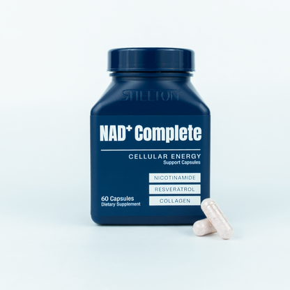 NAD+ Complex con Resveratrol – Energía Celular y Vitalidad | 60 Cápsulas