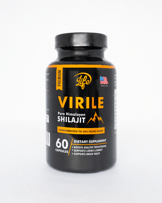 Shilajit Virile Premium – Energía, enfoque y vitalidad masculina en cada cápsula - GlobalyShop