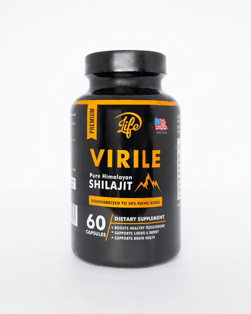 Shilajit Virile Premium – Energía, enfoque y vitalidad masculina en cada cápsula - GlobalyShop