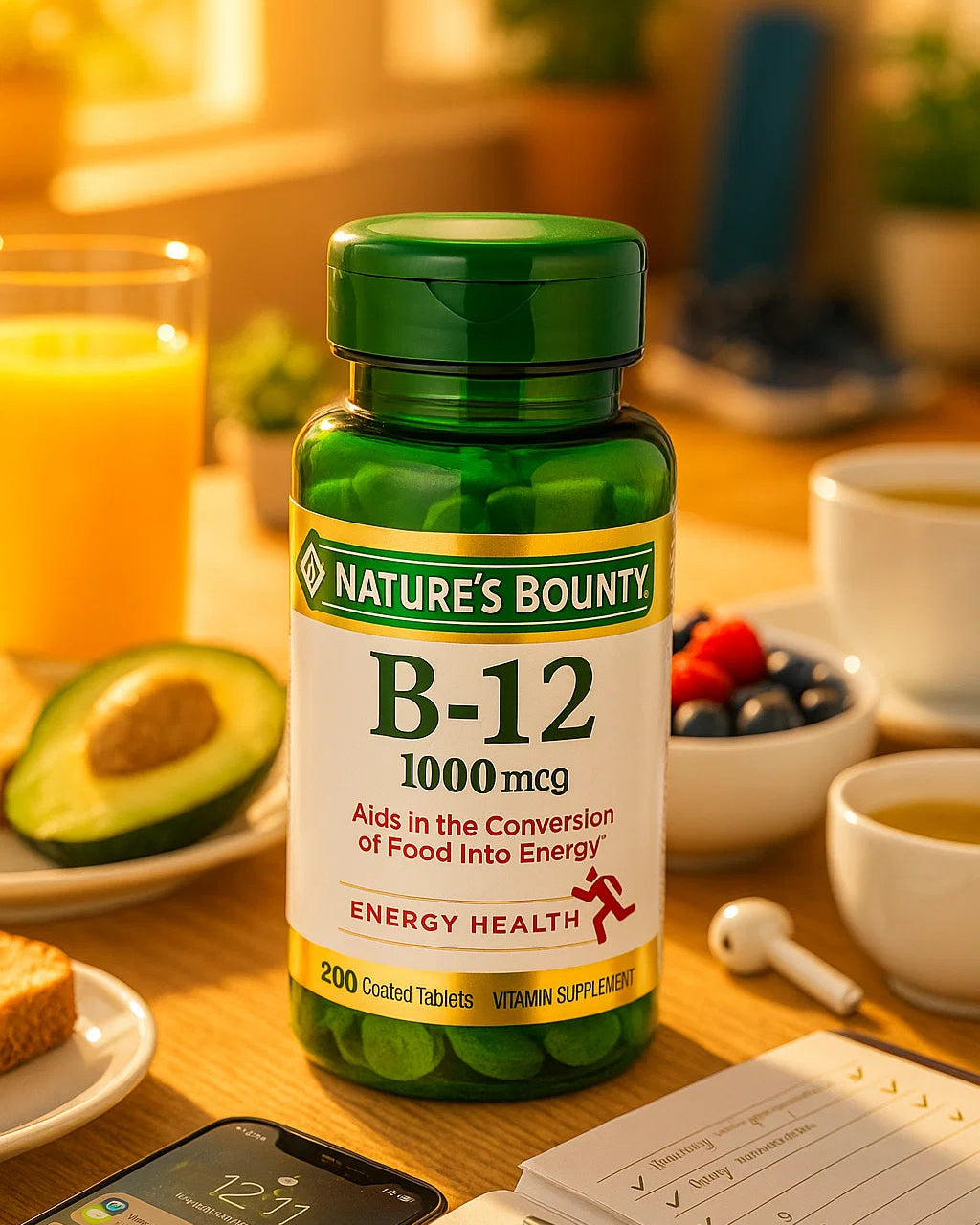 💖 Apoya tu corazón y sistema nervioso con la forma más pura de vitamina B12.