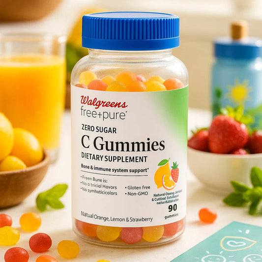 🍊Refuerza tus defensas con sabor: Vitamin C Sin Azúcar de Walgreens💊